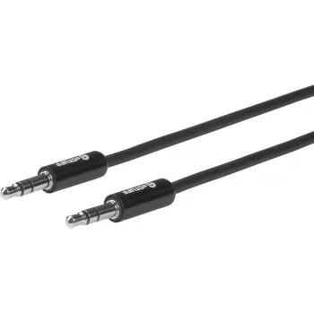 eSTUFF ES608001 helikaabel 0,5 m 3,5 mm Must