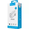 AC laadija SANDBERG Dual USB-C PD65W UK 441-62 — kaks USB-C PD 65W, UK pistik