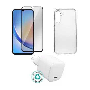Toiteadapteri komplekt eSTUFF Samsung Galaxy A35 ES-KIT-SAMGALA35
