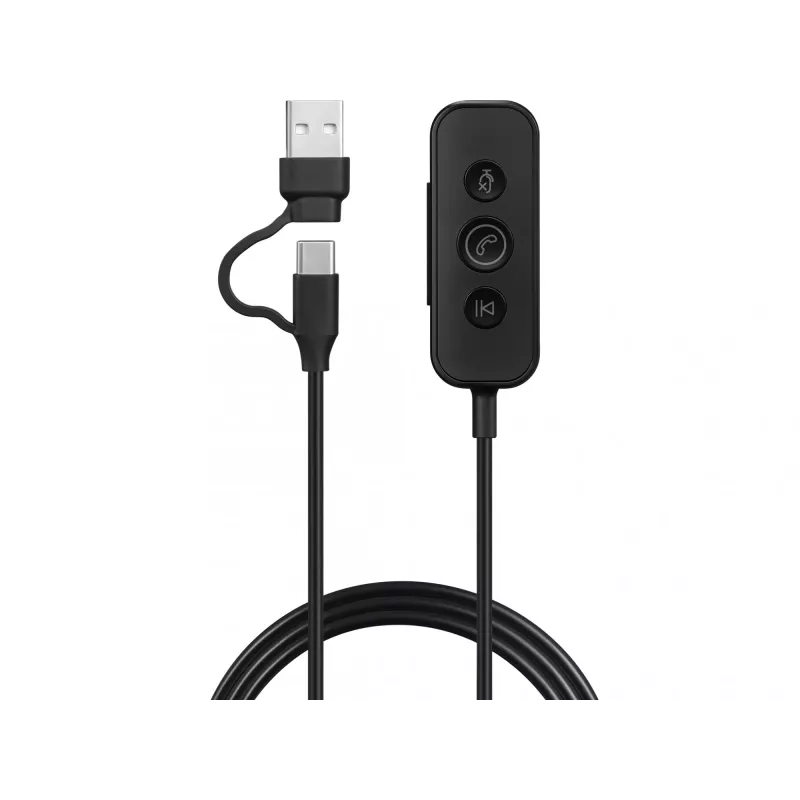 Juhtmega peakomplekt Sandberg 3in1 Office Headset Pro ENC 20-20000 Hz