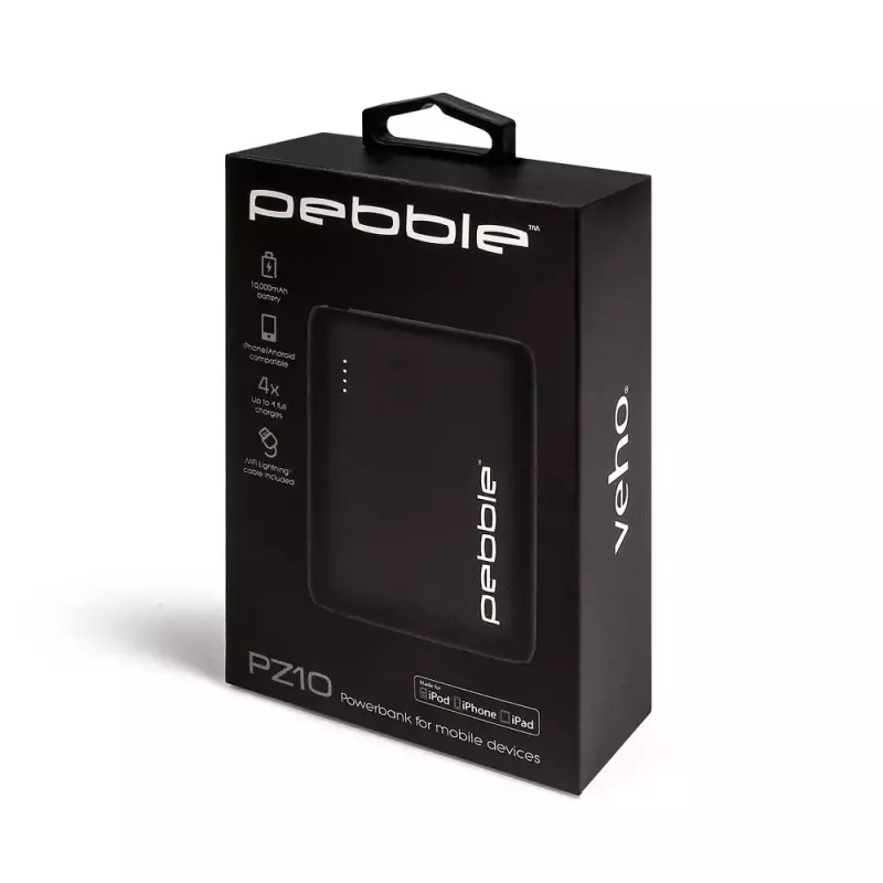 Veho Pebble PZ-10 kaasaskantav akupank – 10 000 mAh