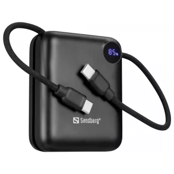 Kantav laadija Sandberg Powerbank 10000 PD20W Connect, 10000 mAh