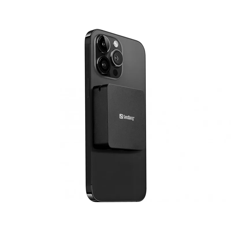 Kantav aku Sandberg 3in1 Magnet Powerbank 5000, 5000 mAh