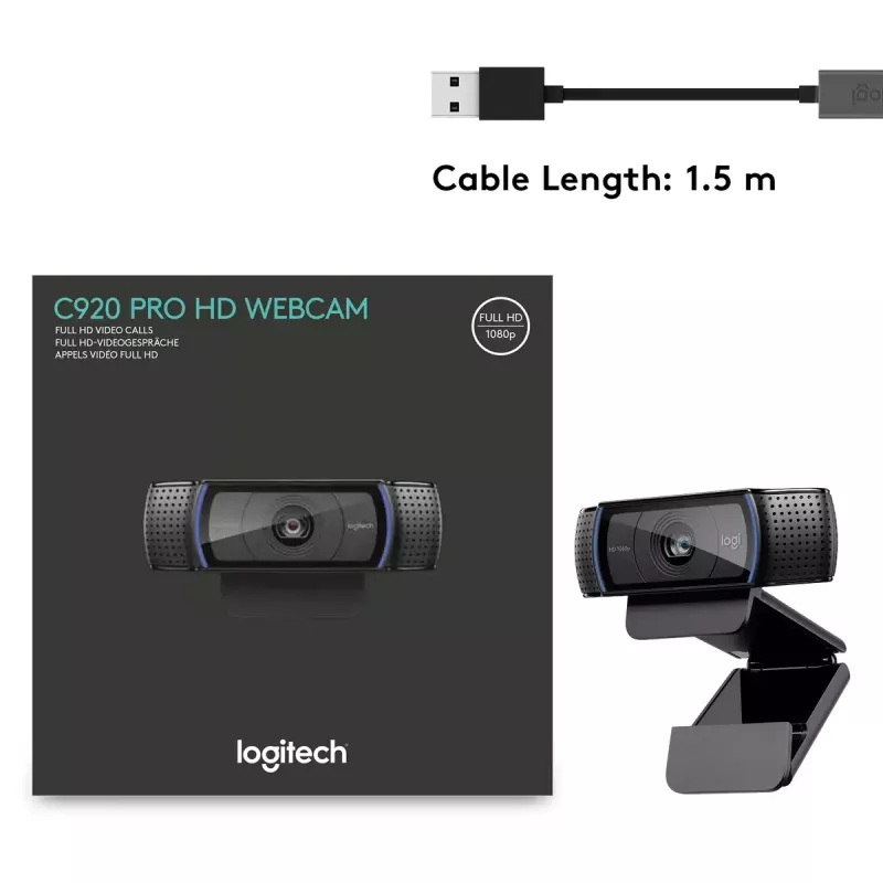 Veebikaamera Logitech HD Pro C920