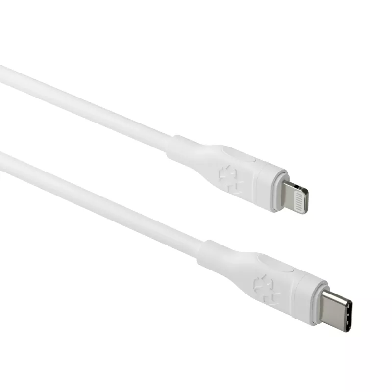 USB-C–Lightning kaabel 1,2 m, d bramante re-charge Pro, valge