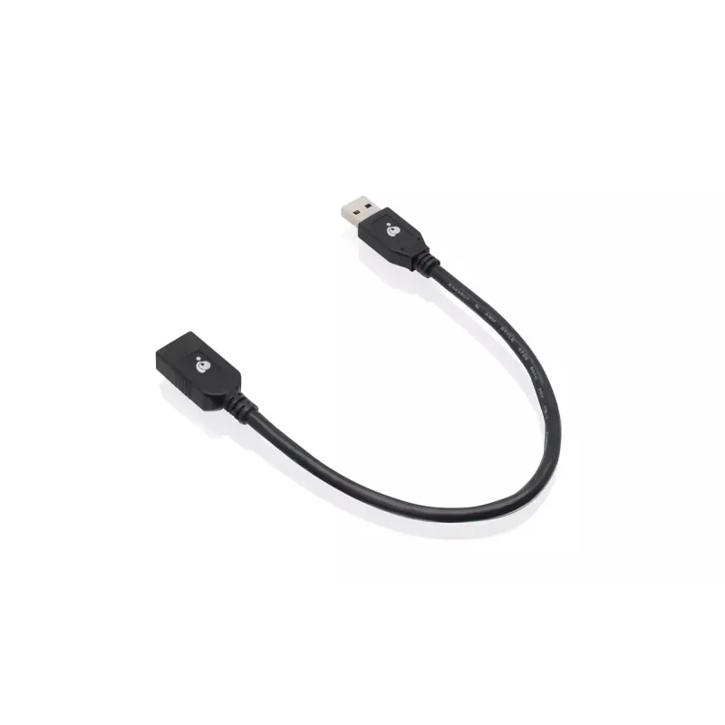 IOGEAR G2LU3AMF USB-kaabel USB 3.2 Gen 1 0,3 m USB A Must