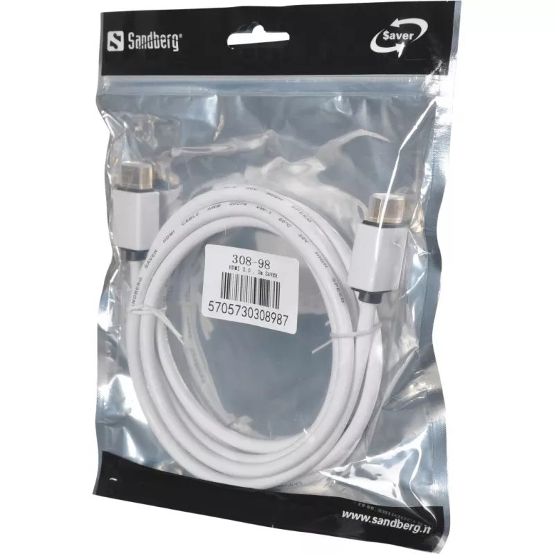 Sandberg HDMI 2.0 kaabel, 2m SAVER