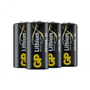 Ühekordne patarei GP patareid Lithium CR 123A Liitium-Mangaandioksiid