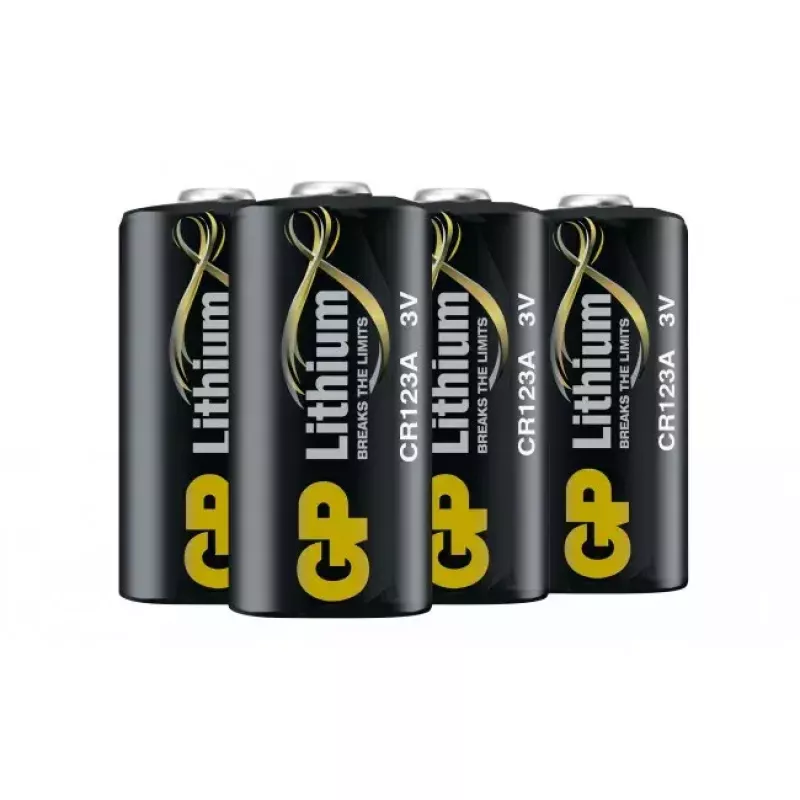 Ühekordne patarei GP patareid Lithium CR 123A Liitium-Mangaandioksiid