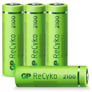 Taaslaetav aku GP patareid ReCyko+ 2100mAh 4 tk AA NiMH