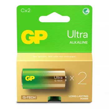 Ühekordne patarei GP Batteries Ultra Alkaline GP14AU C LR14 10 aastat säilivus