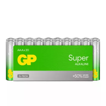 Ühekordne patarei GP Batteries Super Alkaline GP24A AAA Leelis 10 aastat