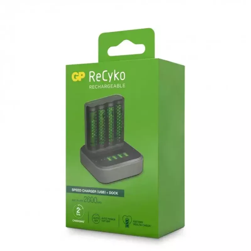 Aku laadija GP patareid ReCyko M451 USB NiMH AA AAA