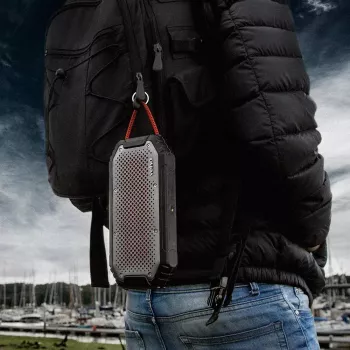 Stereo Portable Speaker Veho MX-1 Must/Silver