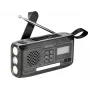 Kantav raadio SANDBERG Survivor DAB Radio All-in-1 4500 — DAB+/FM, 87,5–108 MHz, 3 W RMS, USB-A ja USB-C, 4500 mAh aku