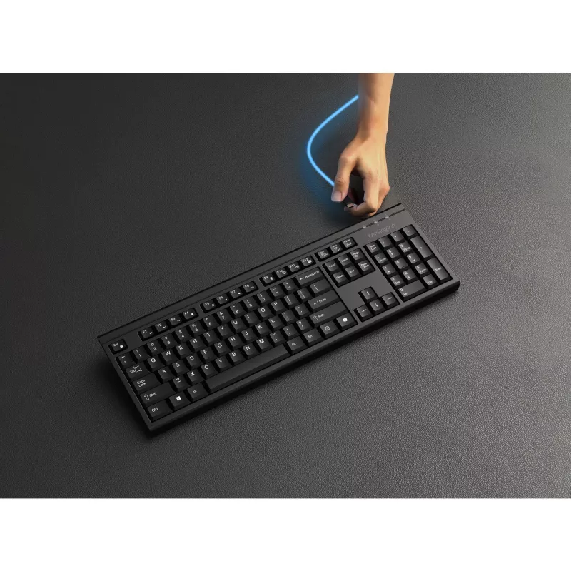 Juhtmevaba klaviatuur Kensington K75560PN täissuuruses QWERTY must
