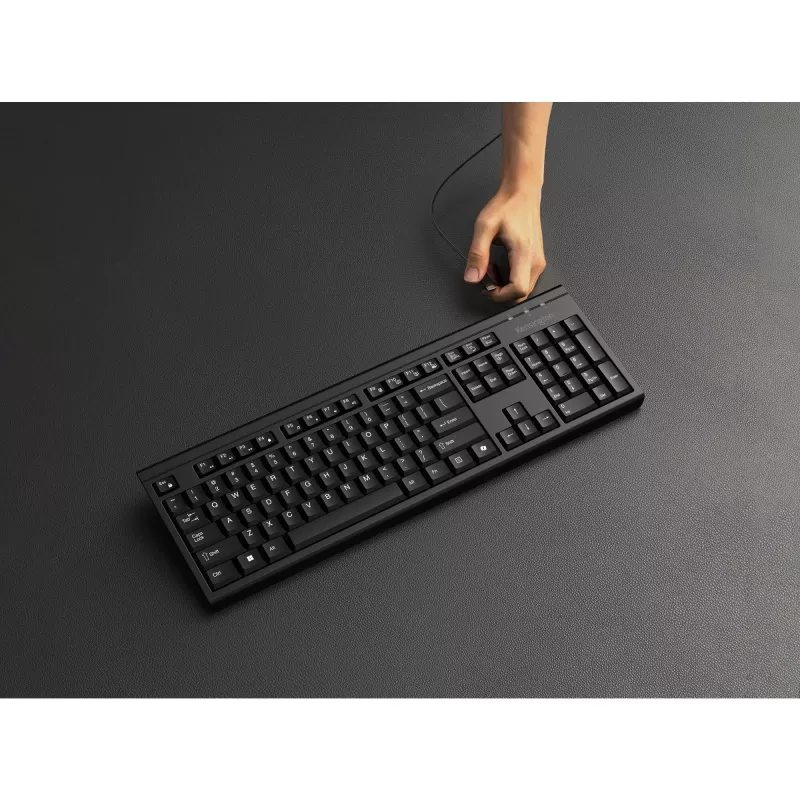 Juhtmevaba klaviatuur Kensington K75560PN täissuuruses QWERTY must