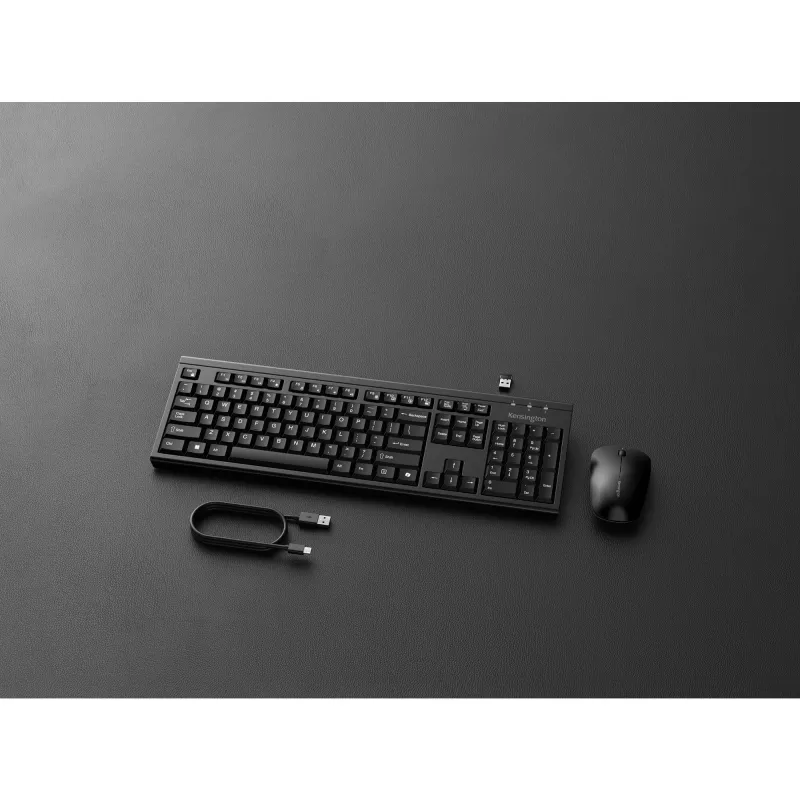 Juhtmevaba klaviatuur Kensington K75560PN täissuuruses QWERTY must