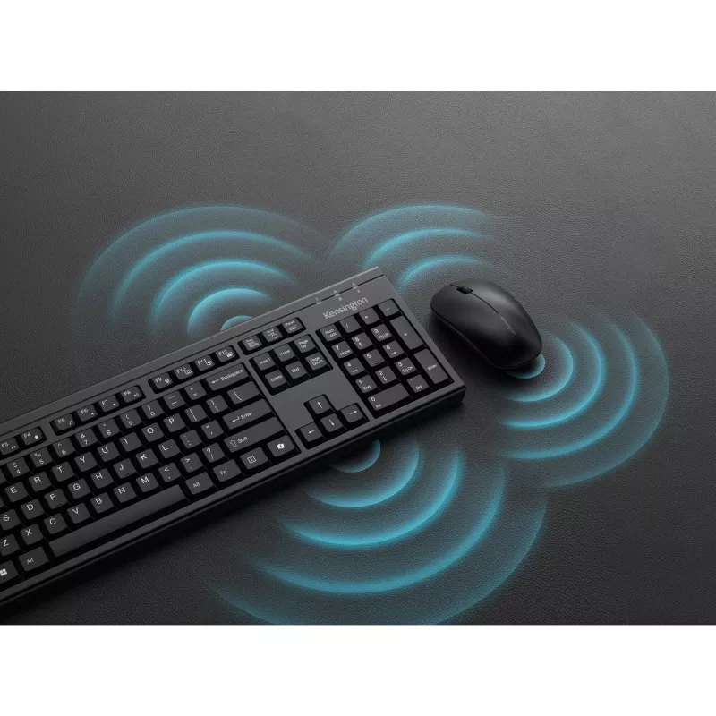 Juhtmevaba klaviatuur Kensington K75560PN täissuuruses QWERTY must