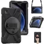 eSTUFF AUSTIN Defender-ümbris Samsung Galaxy Tab A9 jaoks – must