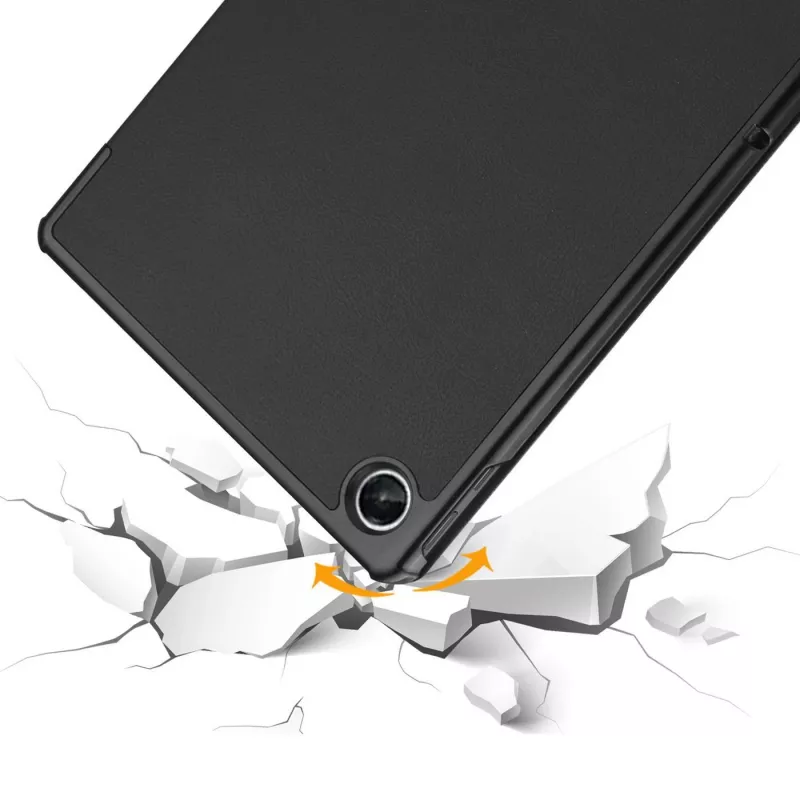 eSTUFF ES685300-BULK tahvelarvuti ümbris 26,9 cm (10.6 inch) Folio Must