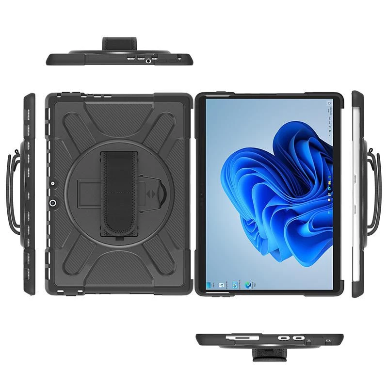 eSTUFF ATLANTA Defender kaitseümbris Microsoft Surface Pro 8 jaoks, ES68290012-BULK