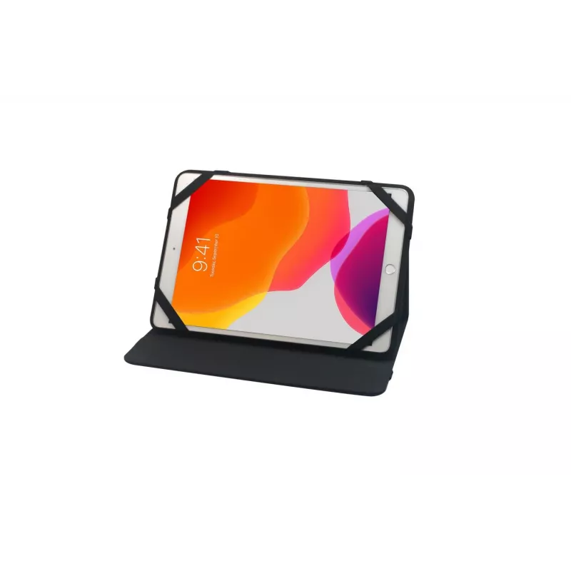 Folio Case eSTUFF ES68500001-BULK 10,1 tolli Must