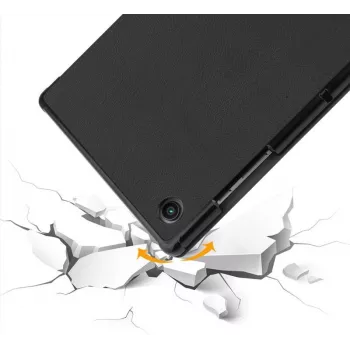 Folio-ümbris eSTUFF Samsung Galaxy Tab A8 10.5 jaoks, must, 2 tugirežiimi