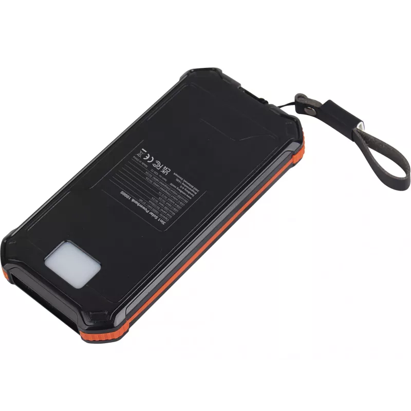 Akupank Sandberg 3in1 Solar Powerbank 10000 10000 mAh 2A Must