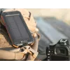 Akupank Sandberg 3in1 Solar Powerbank 10000 10000 mAh 2A Must