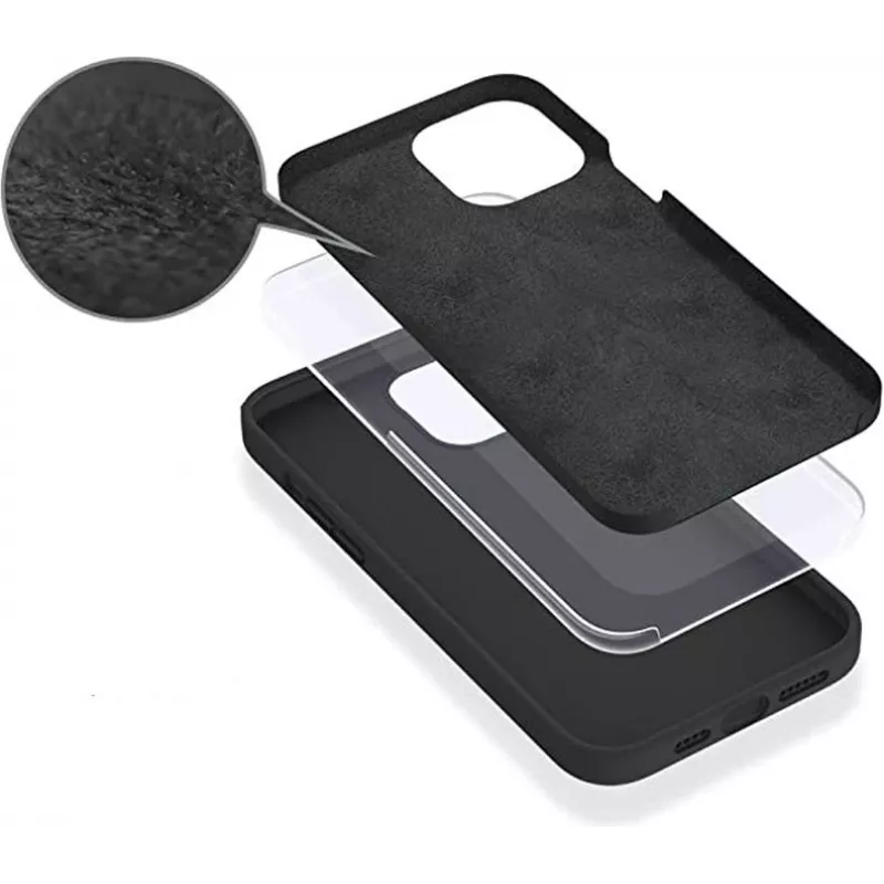 eSTUFF ES67120021-BULK mobiiltelefoni ümbris 15.5 cm (6.1 tolli) kaas Must
