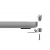 Compulocks Ledge Lock Adapter MacBook Pro 16-tollisele M1 M2 M3 hõbedane