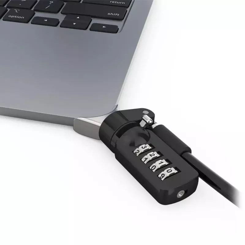 Compulocks Ledge MacBook Air 13-tollisele M2 ja M3-le kombinatsioonlukuga hõbedane
