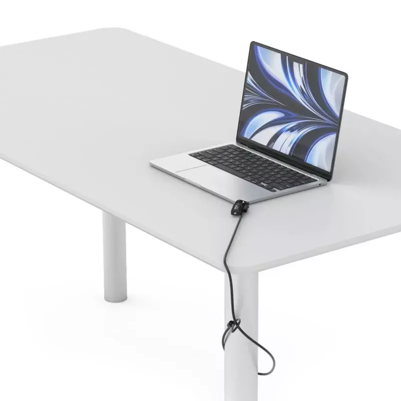 Compulocks Ledge MacBook Air 13-tollisele M2 ja M3-le kombinatsioonlukuga hõbedane