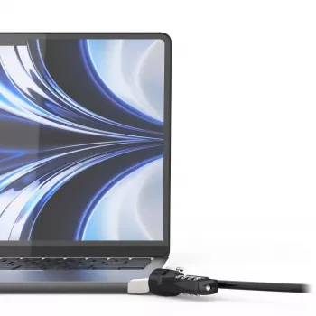 Compulocks Ledge MacBook Air 13-tollisele M2 ja M3-le kombinatsioonlukuga hõbedane