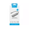 Dokkimisjaam SANDBERG USB-C 6-in-1 MediaDock — USB 3.2 Gen 1 USB-C 10 Gbit/s, 4K HDMI, PD kuni 100W, 1×USB-A, 1×USB2.0, hall