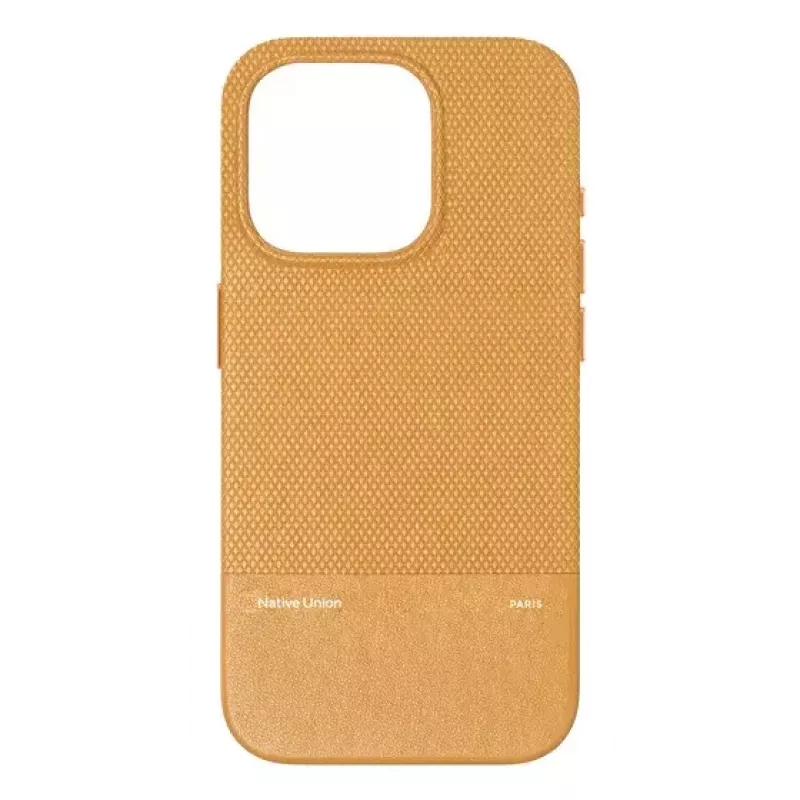 Kaas Native Union (Re)Classic ümbris iPhone 16 Pro jaoks Monokromaatne Ocher