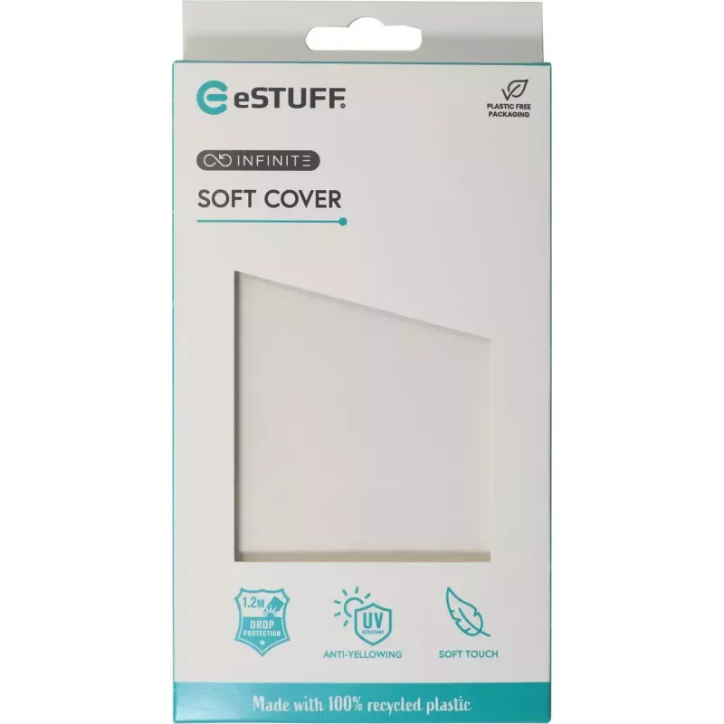 eSTUFF ES67100051 mobiiltelefoni ümbris 17 cm (6.7 tolli) Kaitseümbris Läbipaistev