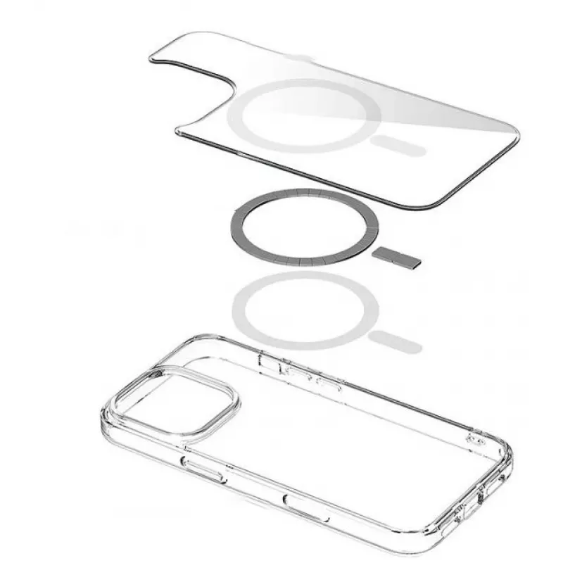 eSTUFF ES67141052 mobiiltelefoni ümbris 16 cm (6.3 tolli) kate Läbipaistev
