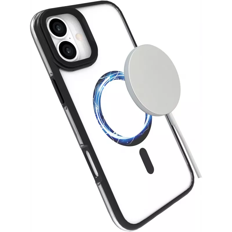 eSTUFF ES67141100 mobiiltelefoni ümbris 15,5 cm (6,1 tolli) ümbris Läbipaistev, must