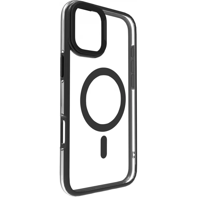 eSTUFF ES67141100 mobiiltelefoni ümbris 15,5 cm (6,1 tolli) ümbris Läbipaistev, must