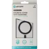 Cover eSTUFF ES67141102 iPhone 16 Pro 6.3 inch Läbipaistev Must