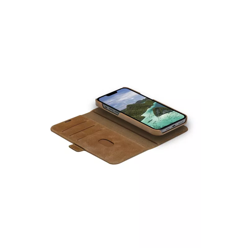 Folio-ümbris dbramante1928 Lynge iPhone 14 Plus Tan 3 kaardipesa