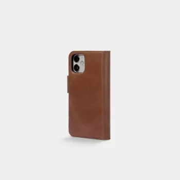 Rahakotiga ümbris Trunk TR-WA1254-BRW iPhone 12 mini jaoks pruun