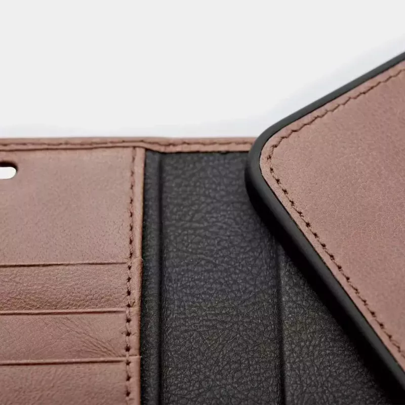 Rahakotiga ümbris Trunk TR-WA1267-BRW iPhone 12 Pro jaoks 17 cm Pruun