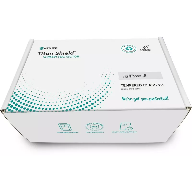 eSTUFF ES501421-50BULK mobiiltelefoni ekraani-/tagakaitse Selge ekraanikaitse Apple 50 tk