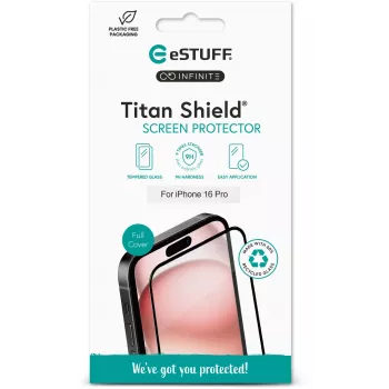 eSTUFF ES501423 mobiiltelefoni ekraani/tagakülje kaitse Läbipaistev ekraanikaitse Apple 1 tk