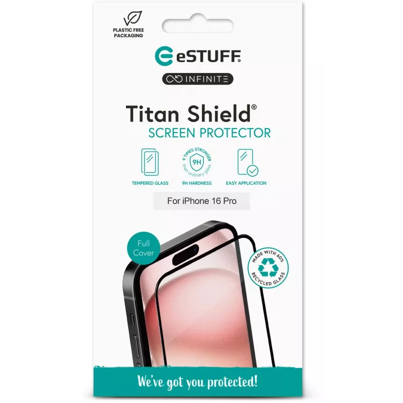 eSTUFF ES501423 mobiiltelefoni ekraani/tagakülje kaitse Läbipaistev ekraanikaitse Apple 1 tk