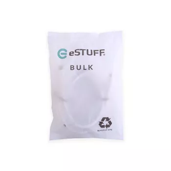 eSTUFF ES604370-BULK USB-kaabel USB 2.0 1 m USB C valge