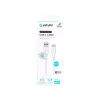 USB-kaabel eSTUFF ES605170 1m USB-C - USB-A USB 2.0 valge